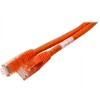 Legrand 27811 3FT CAT 6 PATCH CABLE ORANGE RJ45M/M 550MHZ SNAGLESS