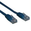 Eaton N201-025-BL-FL 25FT CAT6 PATCH CABLE M/M BLUE GIGABIT MOLDED SNAGLESS FLAT PVC