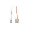 Eaton N316-03M EATON TRIPP LITE SERIES DUPLEX MULTIMODE 62.5/125 FIBER PATCH CABLE (LC/SC), 3M