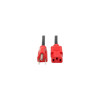 TRIPP LITE P006-004-RD 4FT COMPUTER POWER CORD 18AWG 10A 125V 5-15P TO C13 RED