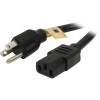 Eaton P007-006 EATON TRIPP LITE SERIES COMPUTER POWER CORD, NEMA 5-15P TO C13 - HEAVY-DUTY, 15A