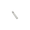 SUPER6OMNI B 6 OUTLET SURGE STRIP 1.8M CORD BRITISH PLUG 750 JOULES 230V GRAY