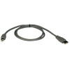 EATON TRIPP LITE SERIES CONNECTIVIT U021-003 3FT USB HIGH SPEED CABLE M/M USB 2.0 MOLDED USB-A TO USB-B