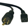 Eaton P040-010 POWER CORD - POWER NEMA L6-20 - MALE LEFT GENDER - C19 - FEMALE RIGHT GENDER - 1