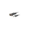 C2G 26887 USB TO DB9 MALE SERIAL ADPTR W/THUMBS