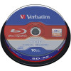 Verbatim 43694 VERBATIM BD-RE 25GB 2X WITH BRANDED SURFACE-10PK SPINDLE
