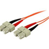 Startech 50FIBPSCSC2 PROVIDE A HIGH-PERFORMANCE LINK BETWEEN FIBER NETWORK DEVICES, FOR APPLICATIONS