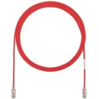 Panduit UTP28SP5RD 5FT CAT6 CBL EA CU PC 28 AWG RD UTP