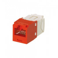 Panduit CJ688TGRD MINI COM MOD CAT 6 UTP 8 POS UNIV RED