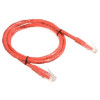 Startech C6PATCH3RD 3FT CAT6 ETHERNET CABLE RED CAT 6 POE