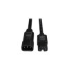 Eaton P018-010 10FT COMPUTER POWER CORD 14AWG 15A C14 TO C15 HEAVY DUTY