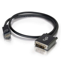 C2G 54329 6FT (1.8M) DISPLAYPORT MALE TO SINGLE LINK DVI-D MALE ADAPTER CABLE - DISPLAYPOR