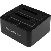 Startech SDOCK2U33EB 2BAY ESATA HARD DRIVE DOCKING STATION 2.5 3.5 SATA HDD SSD DOCK