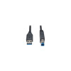 Eaton U322-015-BK USB CABLE - USB 3.2 TYPE-A LEFT CONNECTOR - MALE LEFT GENDER - USB 3.2 TYPE-B RI