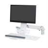 ERGOTRON HEALTHCARE 45-266-216 STYLEVIEW SIT-STAND COMBO ARM .