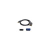 Addon DISPORT2VGAMM3B ADDON 91.00CM (3.00FT) DISPLAYPORT MALE TO VGA MALE BLACK ADAPTER CABLE
