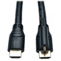 Eaton P569-010-LOCK EATON TRIPP LITE SERIES HIGH SPEED HDMI CABLE WITH ETHERNET AND LOCKING CONNECTO
