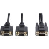 Eaton P516-006-HR EATON TRIPP LITE SERIES HIGH RESOLUTION VGA MONITOR Y SPLITTER CABLE (HD15 M TO