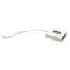 Eaton U444-06N-DVI-AM EATON TRIPP LITE SERIES USB-C TO DVI ADAPTER WITH ALTERNATE MODE - DP 1.2, WHITE