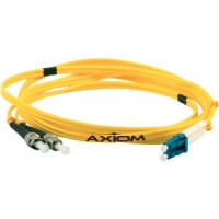 Axiom LCSTSD9Y-4M-AX AXIOM LC/ST SINGLEMODE DUPLEX OS2 9/125 FIBER OPTIC CABLE 4M