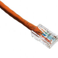 Axiom C5ENB-O50-AX AXIOM 50FT CAT5E 350MHZ PATCH CABLE NON-BOOTED (ORANGE)