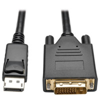 Eaton P581-006-V2 TRIPP LITE SERIES DISPLAYPORT 1.2 TO DVI ACTIVE ADAPTER CABLE - DISPLAYPORT LEFT