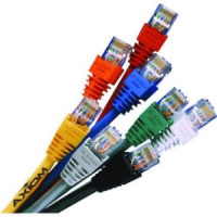Axiom C5EMB-Y50-AX AXIOM 50FT CAT5E 350MHZ PATCH CABLE MOLDED BOOT (YELLOW)