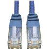 EATON TRIPP LITE SERIES CONNECTIVIT N200-020-BL 20FT CAT6 PATCH CABLE M/M BLUE GIGABIT MOLDED UTP PVC RJ45 550MHZ