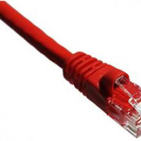 Axiom C5EMB-R10-AX AXIOM 10FT CAT5E 350MHZ PATCH CABLE MOLDED BOOT (RED)