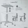 ERGOTRON 24-547-003 LEARNFIT ADJUSTABLE STANDING D