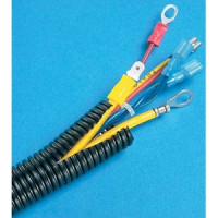 Panduit CLT100F-C20 CORR LOOM TUBING SLIT 25.4MM X 30.5M BLK