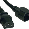 Eaton P004-003-AOR EATON TRIPP LITE SERIES PDU POWER CORD, C13 TO C14 - 10A, 250V, 18 AWG, 3 FT. (0
