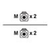 Axiom LCLCMD6O-8M-AX AXIOM LC/LC OM1 FIBER CABLE 8M