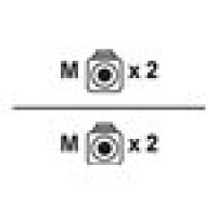 Axiom LCLCSD9Y-20M-AX AXIOM LC/LC OS2 FIBER CABLE 20M