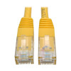 Eaton N200-003-YW 3FT CAT6 YELLOW GIGABIT MOLDED 24AWG RJ45 M/M PATCH CABLE 550MHZ