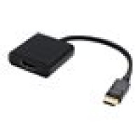Addon DISPLAYPORT2HDMI-5PK ADDON 5 PACK OF 8IN DISPLAYPORT MALE TO HDMI FEMALE BLACK ADAPTER CABLE
