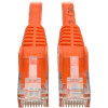 EATON TRIPP LITE SERIES CONNECTIVIT N201-001-OR 1FT CAT6 ORANGE UTP RJ45 M/M SNAGLESS MOLDED PATCH CABLED