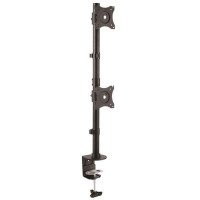 Startech ARMDUALV SAVE WORKSPACE AND INCREASE PRODUCTIVITY BY MOUNTING TWO MONITORS STACKED ABOVE