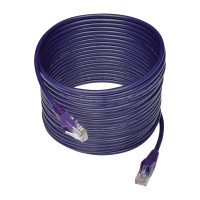 Eaton N001-025-PU ETHERNET CABLE - UNSHIELDED TWISTED PAIR (UTP) - MALE LEFT GENDER - MALE RIGHT G