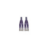 EATON TRIPP LITE SERIES CONNECTIVIT N201-002-PU 2FT CAT6 PURPLE UTP RJ45 M/M SNAGLESS MOLDED PATCH CABLED