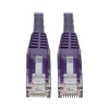 EATON TRIPP LITE SERIES CONNECTIVIT N201-001-PU 1FT CAT6 PATCH CABLE PURPLE M/M SNAGLESS MOLDED UTP RJ45