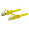 Startech N6PATCH6INYL STARTECH 6IN YELLOW CAT6 ETHERNET CABLE DELIVERS MULTI GIGABIT 1/2.5/5GBPS & 10G