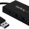 Startech HB30A3A1CFB USB BUS POWERED 4 PORT USB 3.0 HUB - USB TYPE-A LAPTOP HOST TO 3X USB-A / 1X USB
