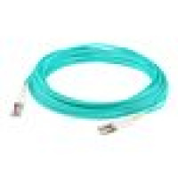 Addon ADD-LC-LC-12M5OM3 ADDON 12M LC TO LC AQUA OM3 DUPLEX OFNR (RISER-RATED) FIBER PATCH CABLE