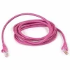 Belkin A3L980-25-PNK-S 25FT CAT6 PINK SNAGLESS RJ45 M/M PATCH CBL