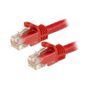 Startech N6PATCH5RD 5FT RED CAT6 ETHERNET CABLE SNAGLESS RJ45 UTP PATCH CABLE CORD