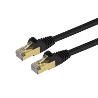 Startech C6ASPAT5BK CAT6A ETHERNET CABLE DELIVERS 10 GIGABIT CONNECTION FREE OF NOISE & EMI/RFI INTE