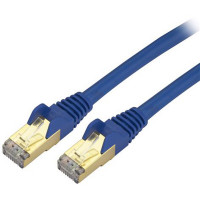 Startech C6ASPAT5BL CAT6A ETHERNET CABLE DELIVERS 10 GIGABIT CONNECTION FREE OF NOISE & EMI/RFI INTE