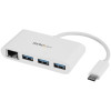 Startech HB30C3A1CFBW 4 PORT USB C HUB USB 3.0 TYPE C EXPANSION HUB LAPTOP USBC DONGLE