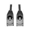 Eaton N261-S01-BK EATON TRIPP LITE SERIES CAT6A 10G SNAGLESS MOLDED SLIM UTP ETHERNET CABLE (RJ45